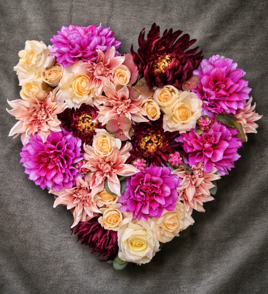 Afscheidsbloemwerk Eindeloze liefde